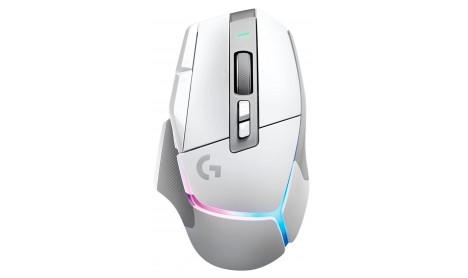 LOGITECH G502 X PLUS LIGHTSPEED WIRELESS GAMING MOUSE WITH LIGHTSYNC RGB - WHITE