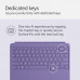 MICROSOFT SURFACE PRO KEYBOARD WITH PEN - VIOLET