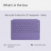 MICROSOFT SURFACE PRO 12-INCH KEYBOARD - VIOLET