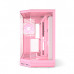 HYTE Y50 RGB DUAL CHAMBER ATX MID TOWER GAMING PC CASE - STRAWBERRY MILK