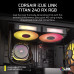 CORSAIR ICUE LINK TITAN 240 RX RGB AIO LIQUID CPU COOLER - BLACK
