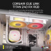 CORSAIR ICUE LINK TITAN 240 RX RGB AIO LIQUID CPU COOLER - WHITE