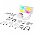 CORSAIR ICUE LINK TITAN 240 RX RGB AIO LIQUID CPU COOLER - WHITE