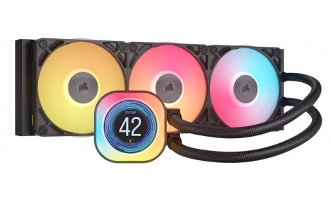 CORSAIR ICUE LINK TITAN 360 RX LCD - BLACK