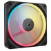 CORSAIR ICUE LINK LX120-R RGB PWM REVERSE FANS STARTER KIT 120MM  BLACK - SINGLE PACK 