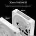 CORSAIR ICUE LINK RX140 MAX RGB 140MM PWM THICK FANS STARTER KIT - WHITE