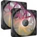 CORSAIR ICUE LINK RX140 MAX RGB 140MM PWM THICK FANS STARTER KIT - BLACK