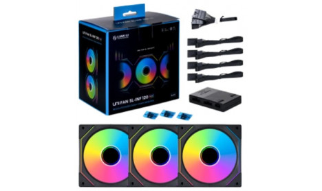 LIAN-LI UNI FAN SL-INFINITY ARGB 120 TRIPLE - BLACK