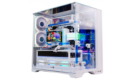 LIAN LI O11 VISION COMPACT STEEL TEMPERD GLASS - WHITE