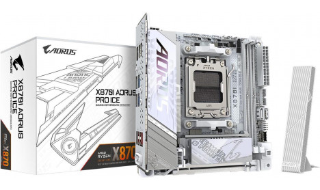 X870I AORUS PRO ICE AMD AM5 LGA 1718