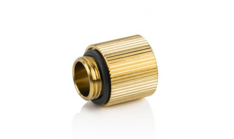 BITSPOWER G1/4" IG1/4" EXTENDER FITTING - 15MM (TRUE BRASS) (2 PCS )