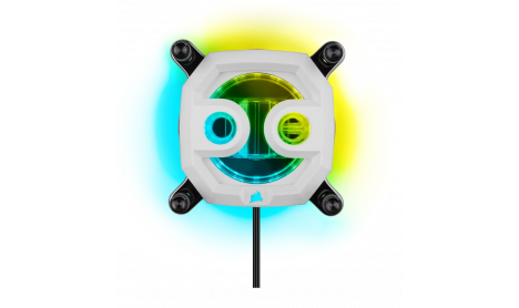 Hydro X Series XC7 RGB PRO CPU Water Block - WHITE
