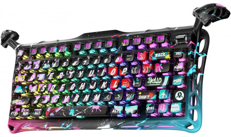 GRAVASTAR MERCURY V75 PRO HALL EFFECT - NEON GRAFFITI