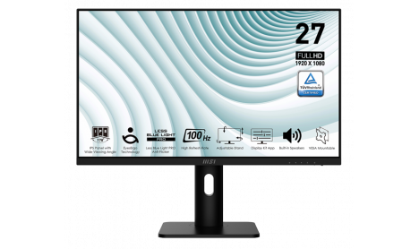 MSI PRO MP273AP 27" FHD IPS 100Hz 1MS