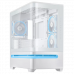 ASUS PRIME AP202 ARGB M-ATX CURVED GLASS PANEL - WHITE