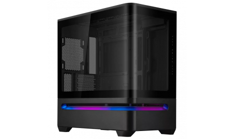 ASUS PRIME AP202 M-ATX CURVED GLASS PANEL - BLACK