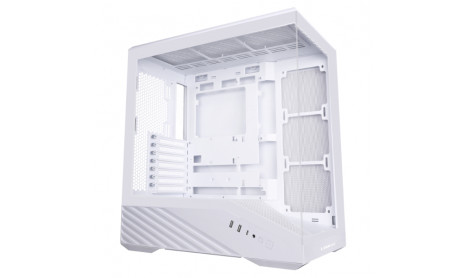 LIAN LI VECTOR V100 MID TOWER PC CASE- WHITE
