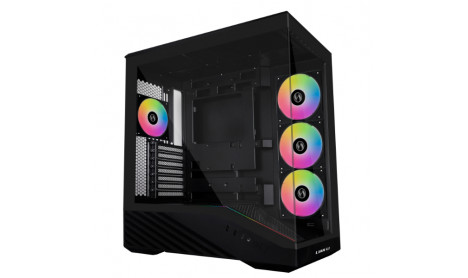 LIAN LI VECTOR V100 MID TOWER PC CASE WITH FAN - BLACK