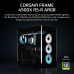 CORSAIR FRAME 4500X RS-R ARGB PANORAMIC GLASS - BLACK