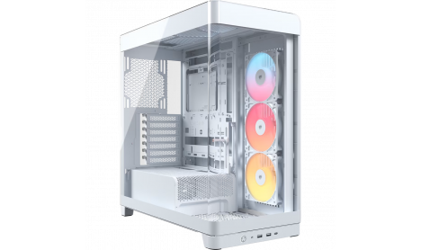 CORSAIR FRAME 4500X RS-R ARGB PANORAMIC GLASS - WHITE