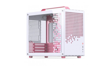 JONSBO Z20 M-ATX COMPUTER CASE PINK/WHITE