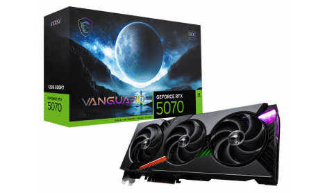 MSI GEFORCE RTX 5070 12GB GDDR7 VANGUARD SOC