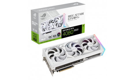 ROG STRIX RTX 4080 SUPER 16GB GDDR6X WHITE OC EDITION