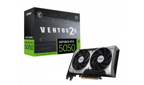 MSI GEFORCE RTX 5050 8GB GDDR6 VENTUS 2X OC