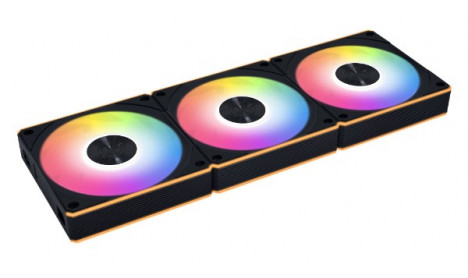 LIAN LI UNI FAN CL WIRELESS 120 RGB BLACK  TRIPLE PACK