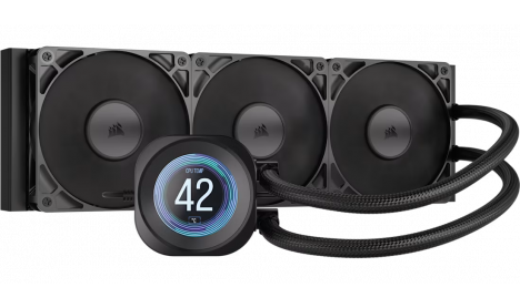 CORSAIR NAUTILUS 360 RS LCD LIQUID COOLER BLACK 2025