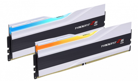 G.SKILL TRIDENT Z5 RGB DDR5 6400MT/s CL32 64GB (2X32GB) INTEL XMP WHITE