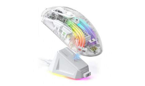 ATTACK SHARK X2 PRO WIRELESS AND BLUETOOTH - WHITE