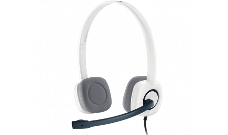 LOGITECH H150 WITH MIC CLOUD WHITE HEADSET