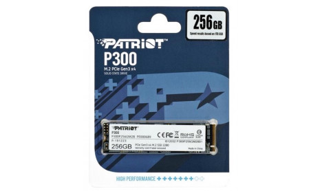 PATRIOT P300 M.2 PCIE GEN 3 X4 SSD NVME 256GB 