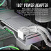 GPU POWER CONNECTOR 8PIN 180DEGREE WHITE (STANDARD)