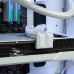 GPU POWER CONNECTOR 8PIN 180DEGREE WHITE (STANDARD)