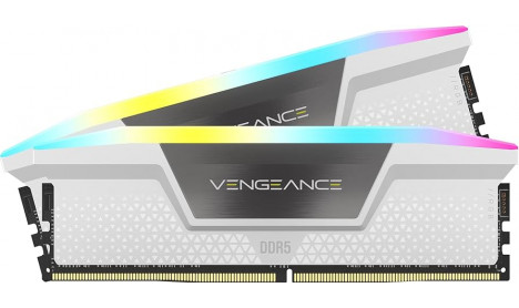 CORSAIR VENGEANCE RGB DDR5 32GB (2X16) 5600MT/S WHITE