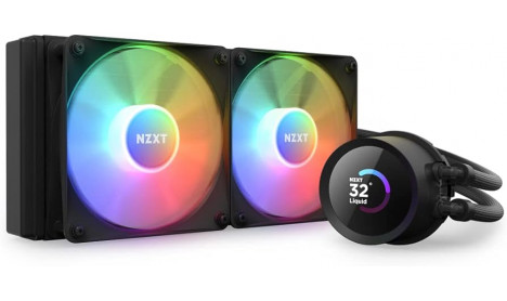 NZXT KRAKEN 280 RGB 1.54" LCD DISPLAY - BLACK 2023 