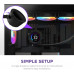 NZXT KRAKEN ELITE RGB 360 - BLACK LCD DISPLAY 2023