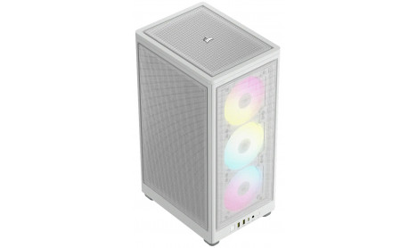 CORSAIR 2000D RGB AIRFLOW MINI-ITX PC CASE - WHITE 2023 