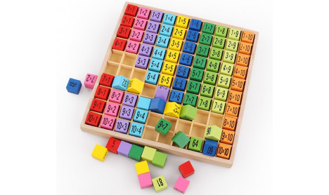 Educational Wooden - Math Arithmetic Teaching Aids for Kids