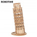 ROBOTIME LEANING TOWER OF PISA 3D WOODEN PUZZLE 