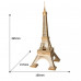 Robotime DIY ASSEMBLY 3D Wooden Puzzle Eiffel Tower
