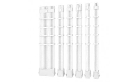 ANTEC PSU SLEEVED EXTENSION CABLE KIT - WHITE EDITION 