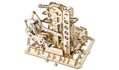 ROKR Marble Run Kit 3D Wooden Puzzles - Marble Climber