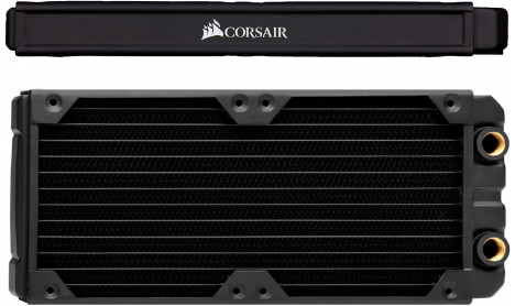 CORSAIR HYDRO X SERIES XR5 240MM WATER COOLING RADIATOR BLACK