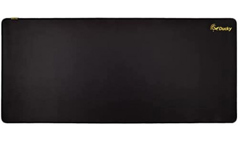 DUCKY SHIELD EXTRA LARGE MOUSE MAT - BLACK