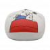 ANITECH WIRED MOUSE SNOOPY WHITE