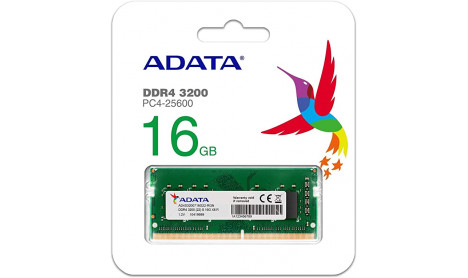 ADATA 16GB 3200MHz (16x1) SODIMM RAM LAPTOP