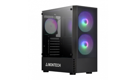 MONTECH X2 MESH MID-TOWER GAMING X 3 FANS